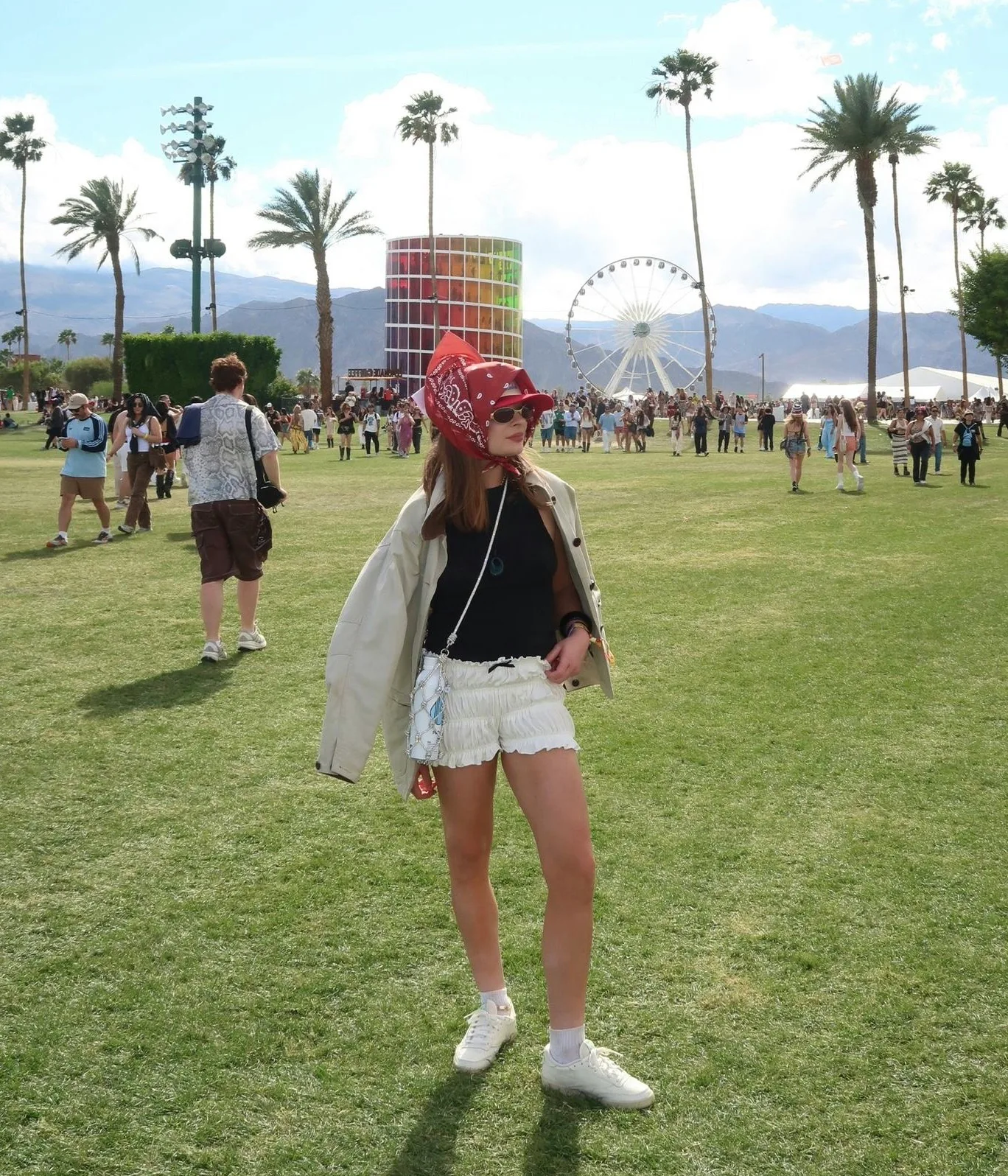 Kelsey Stewart Coachella outfits