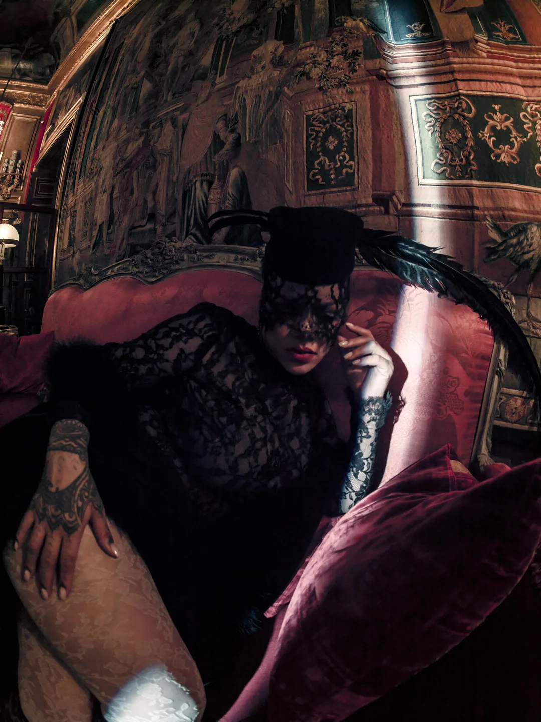 Rihanna in W Magazine