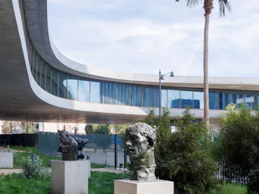 Exterior of LACMA’s new David Geffen Galleries