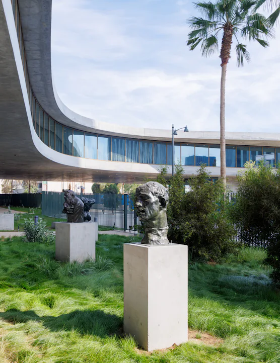 Exterior of LACMA’s new David Geffen Galleries