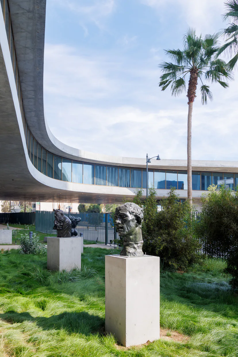 Exterior of LACMA’s new David Geffen Galleries