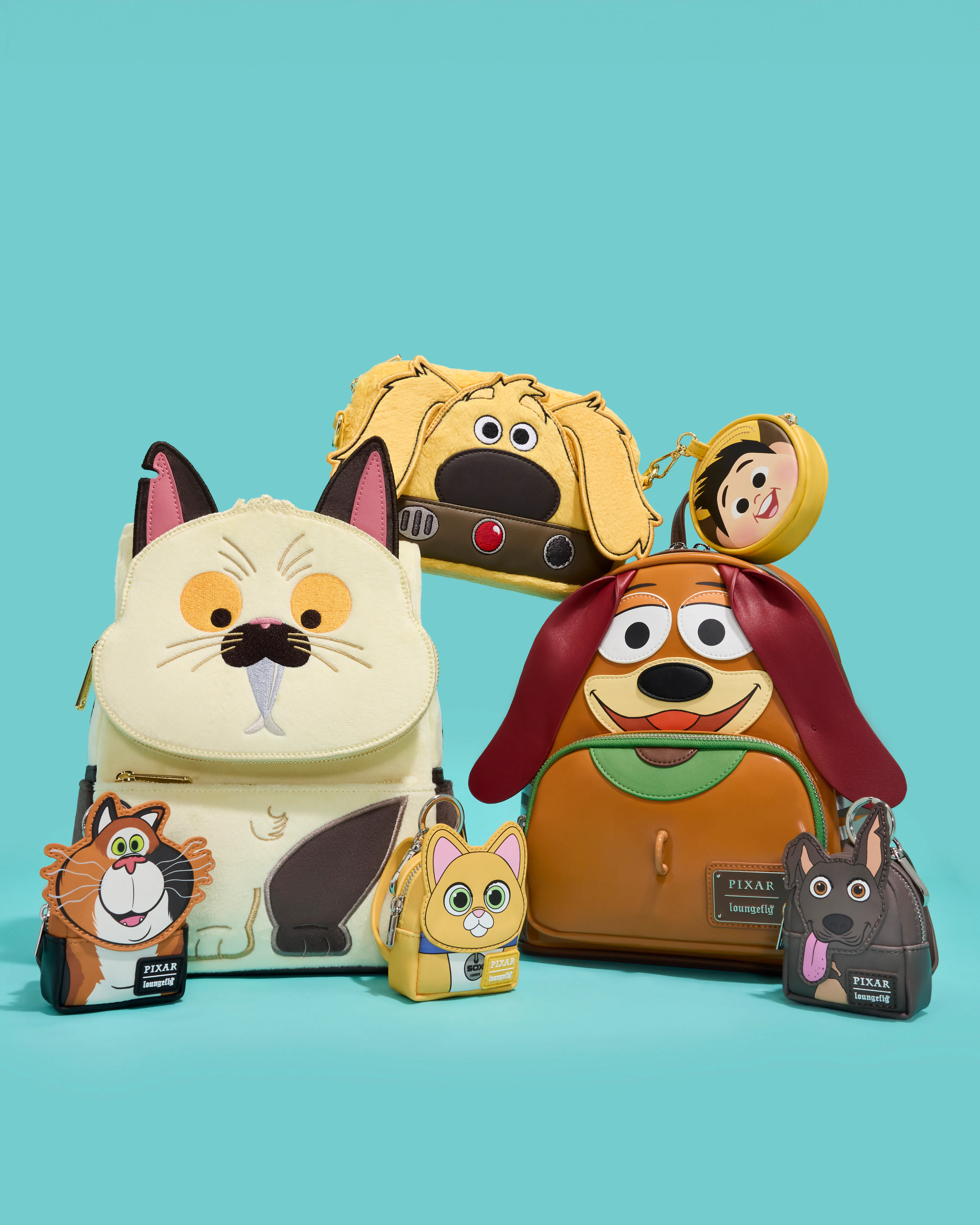 Loungefly's new Pixar Dogs & Cats collection