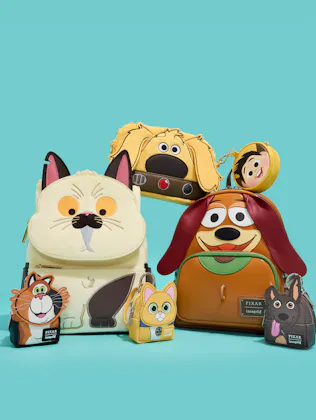 Loungefly's new Pixar Dogs & Cats collection