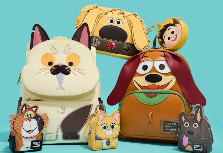 Loungefly's new Pixar Dogs & Cats collection
