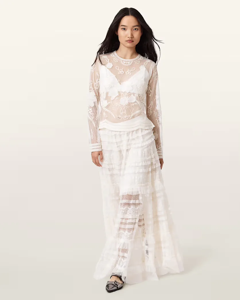 Arlea Tulle Maxi Skirt