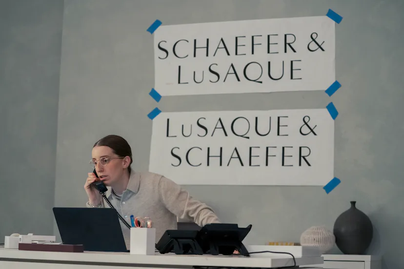 Robby Hoffman on Hacks. Photo via HBO Max