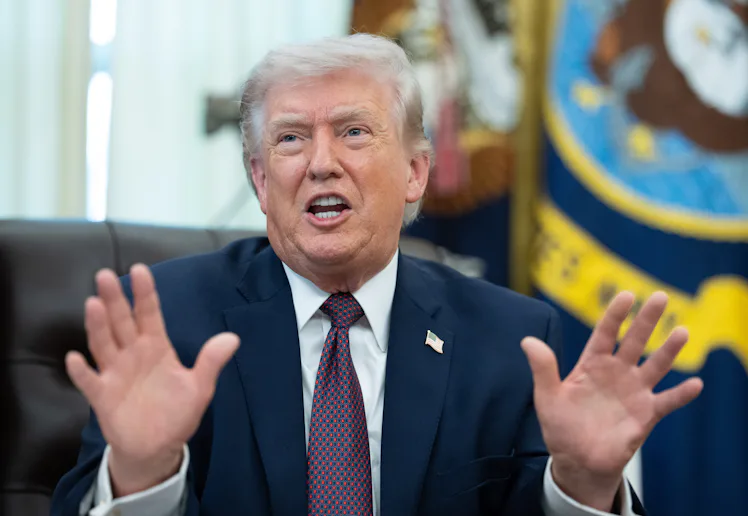 Donald Trump on April 1, 2026.