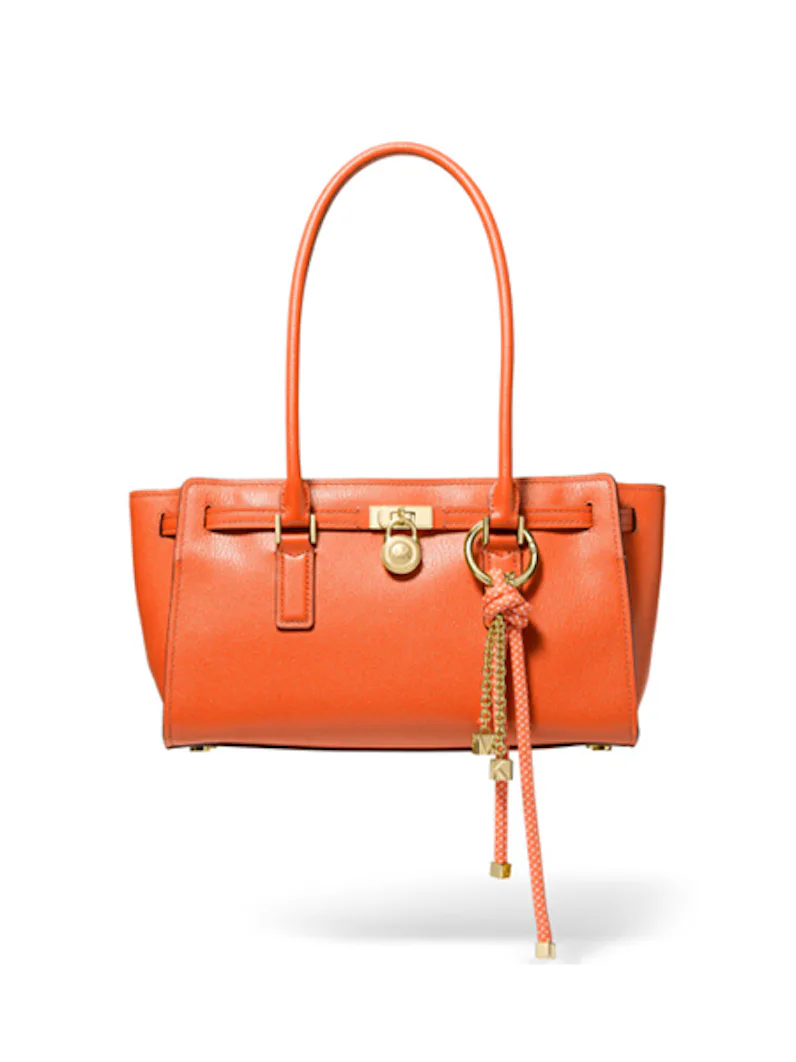 Hamilton Moderne Small Leather Satchel