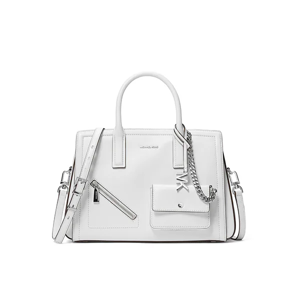 Laila Medium Leather Satchel