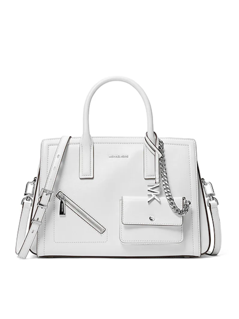 Laila Medium Leather Satchel