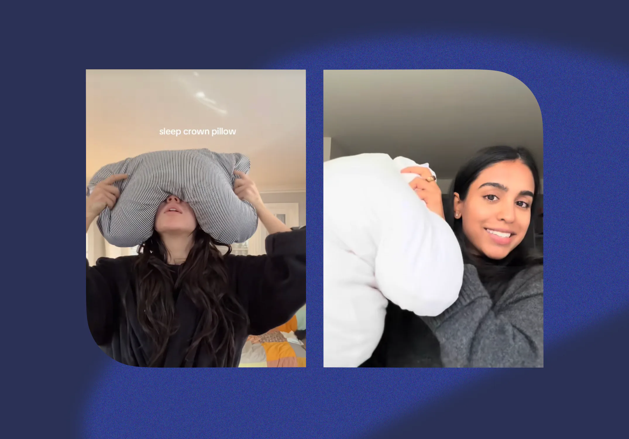 A review of the viral "Sleep Crown" pillow.
