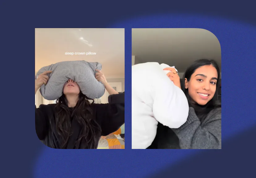 A review of the viral "Sleep Crown" pillow.