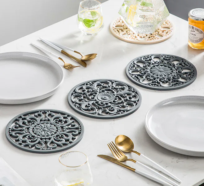 colinda Silicone Trivet Mats (3-Pack)