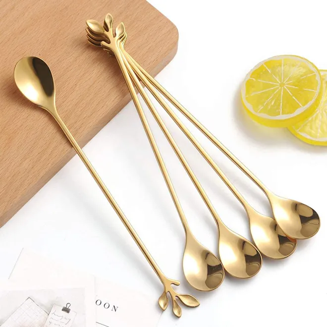 AnSaw Long Handle Teaspoons (6-Pack)