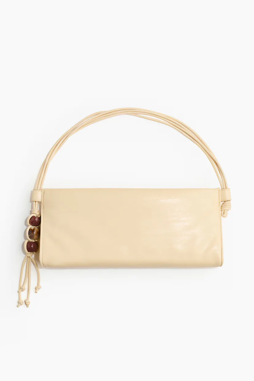 Bead-Detail Handbag