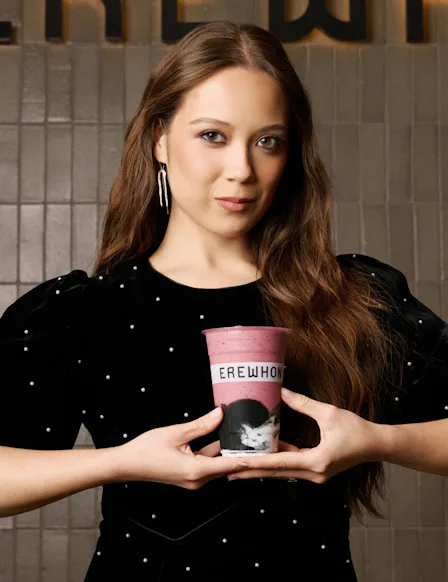 I tried Laufey's "Madwoman" Erewhon smoothie.