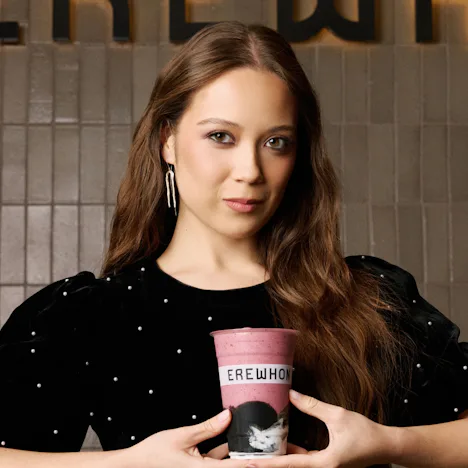 I tried Laufey's "Madwoman" Erewhon smoothie.