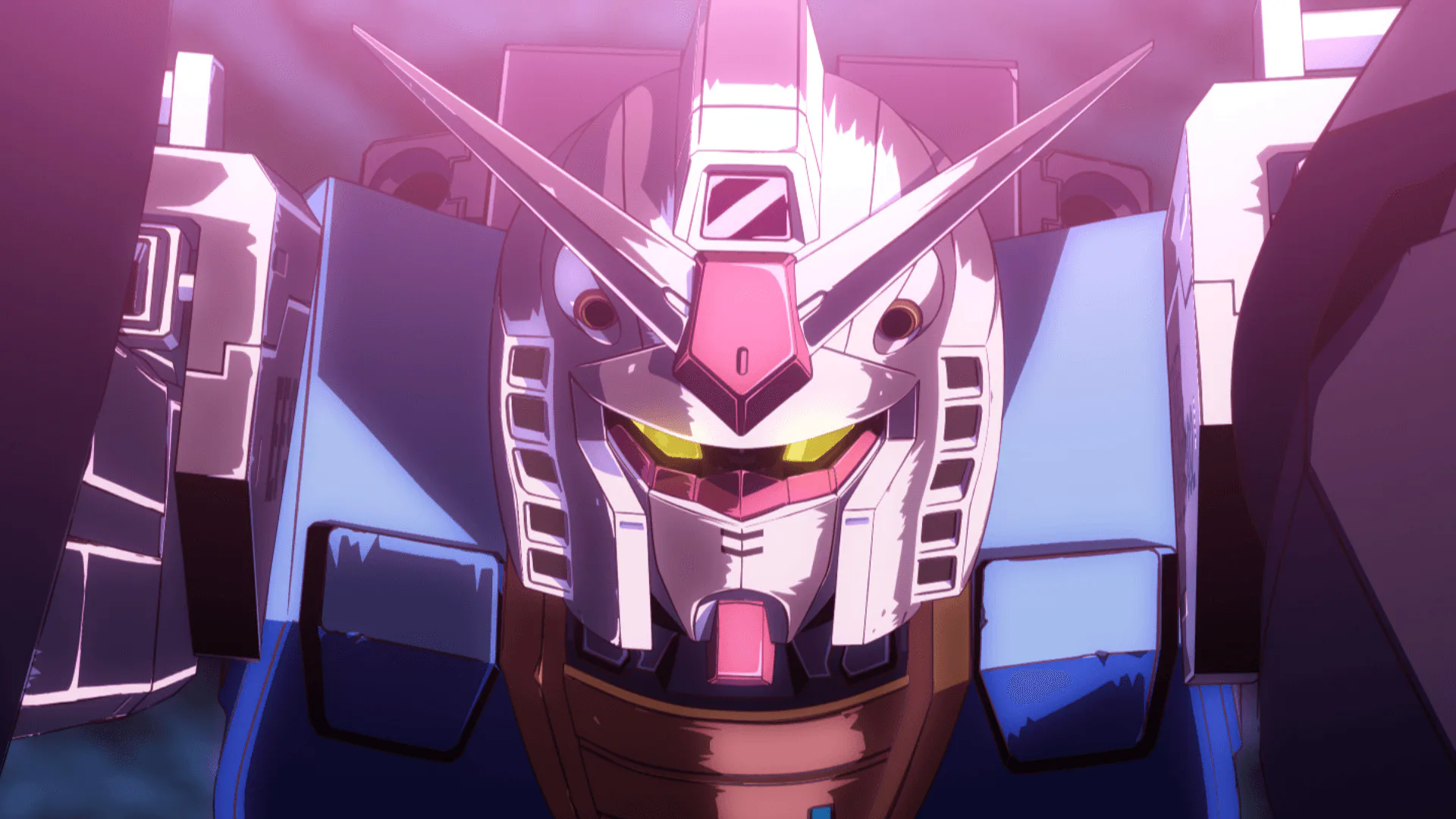 A Gundam gears up for battle in Mobile Suit Gundam: Cucuruz Doan's Island