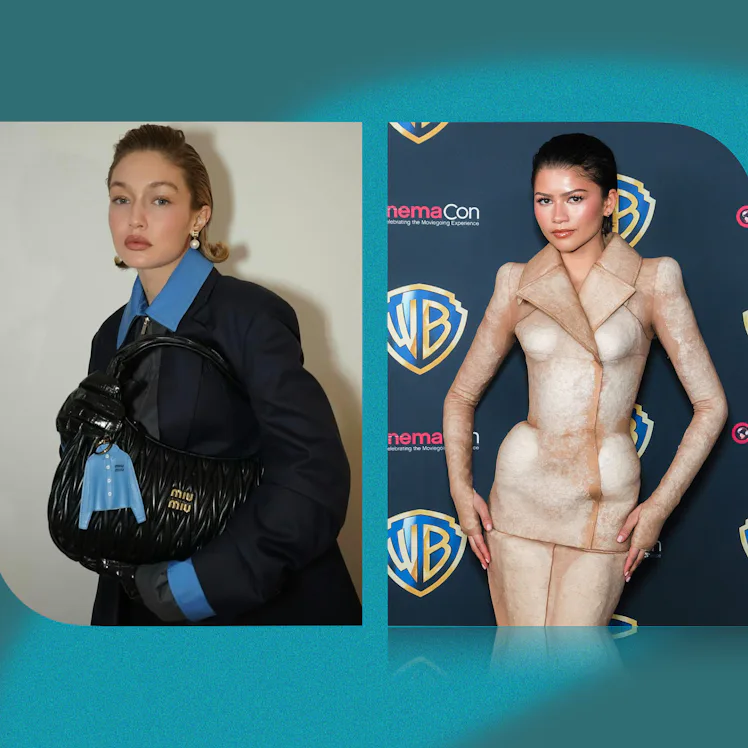 Meet the "helmet hair" slick-back trend, which is the cool evolution of the slicked-back bun.