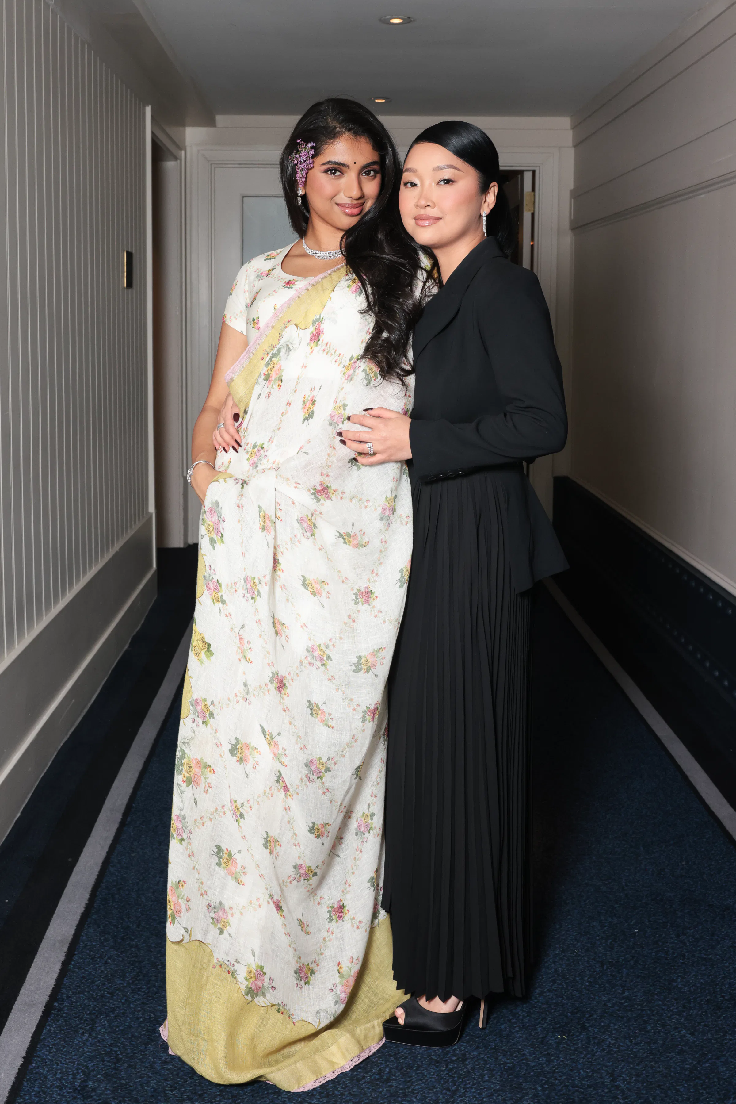 Avantika Vandanapu and Lana Condor at the Apex for Youth Gala