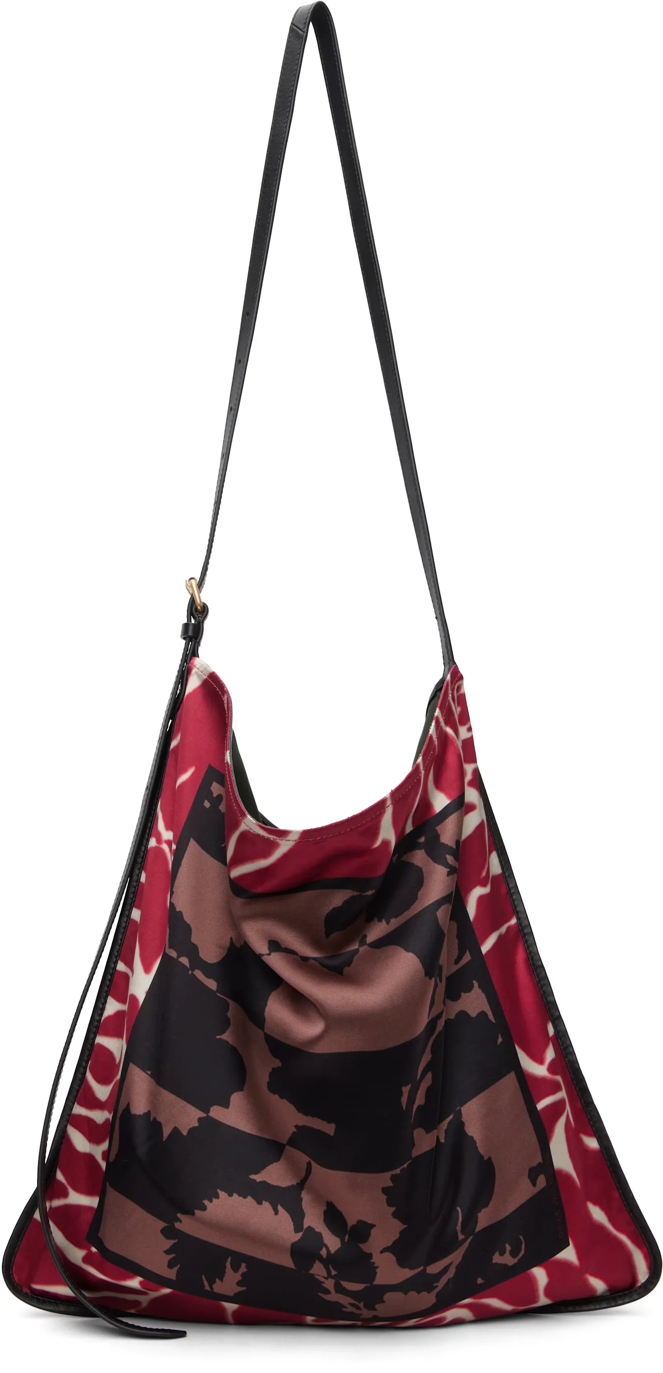 Multicolor Small Scarf Tote