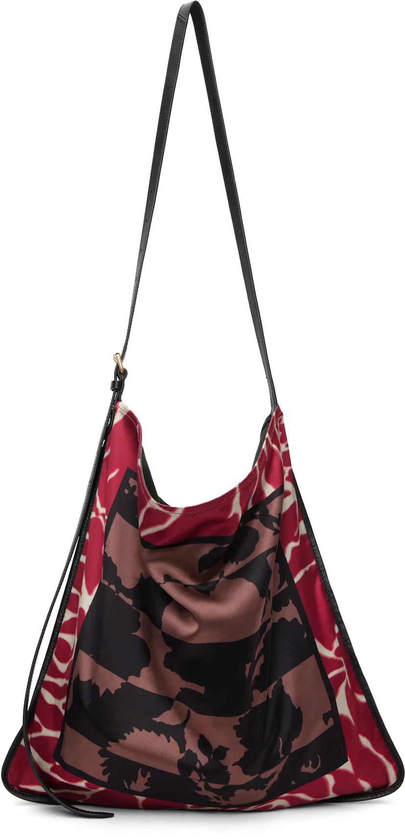 Multicolor Small Scarf Tote
