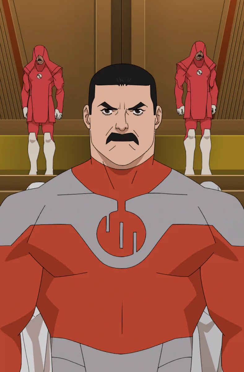 Grand Regent Thragg (Lee Pace) in Invincible