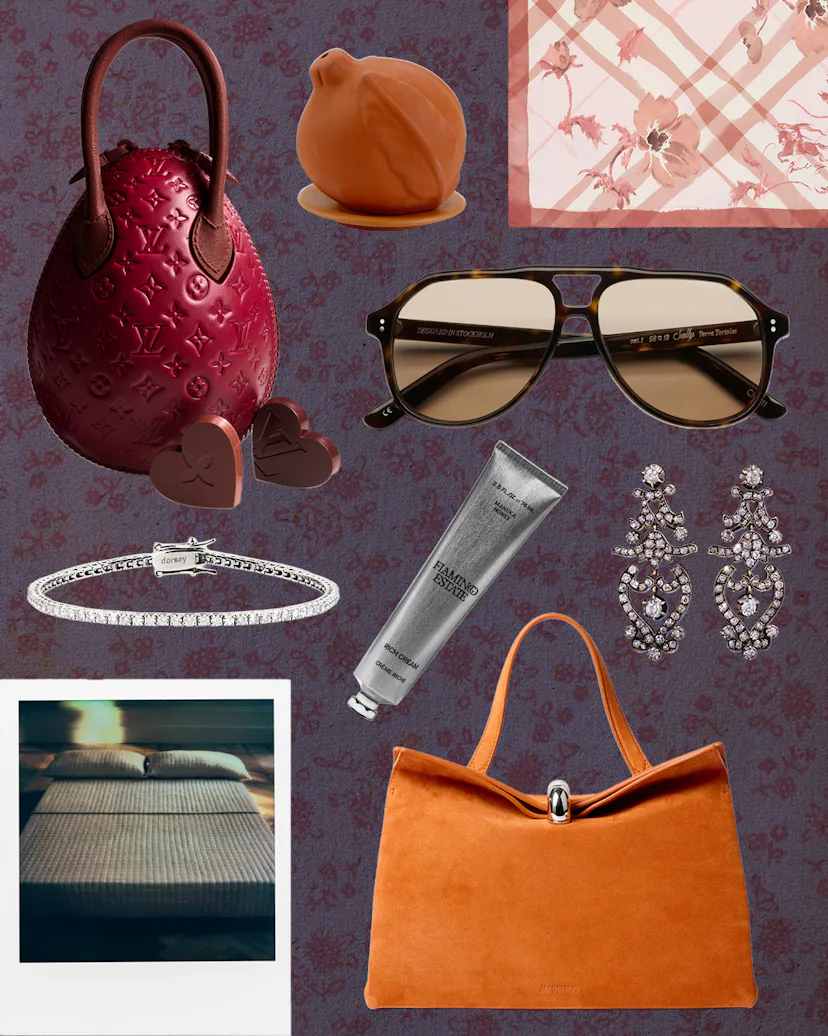 a collage of mother's day gift items
