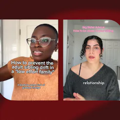 What to know about sibling drift.