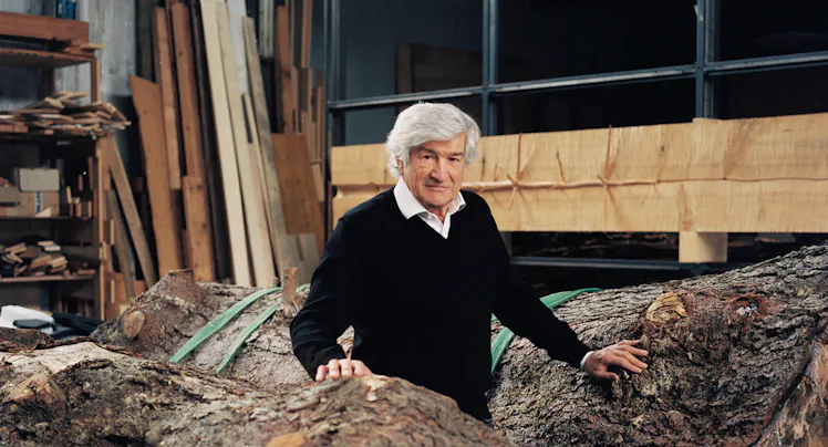 Penone in his studio