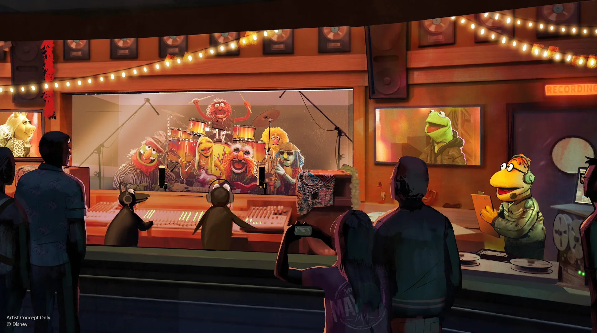 The Muppets roller coaster is among the new attractions coming to the Disney Parks in 2026. 