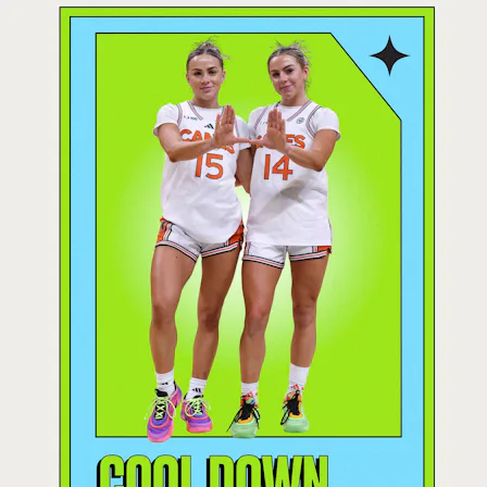 Hanna and Haley Cavinder dish on their favorite ways to cool down and unwind after a basketball game...