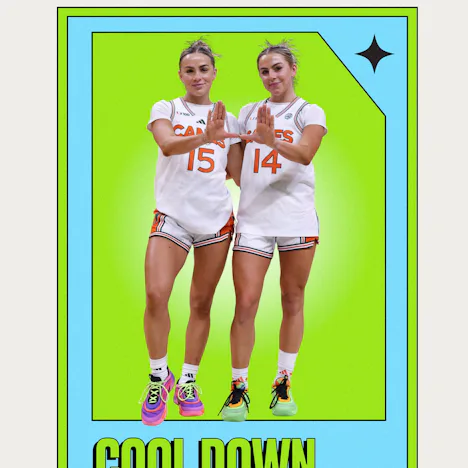 Hanna and Haley Cavinder dish on their favorite ways to cool down and unwind after a basketball game...