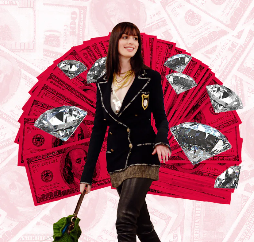 Here's how much it costs to be Andy Sachs from 'The Devil Wears Prada' for a day.