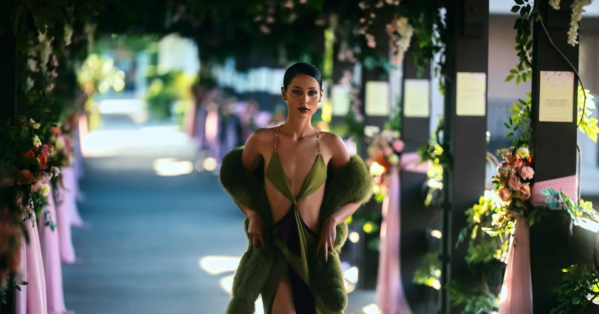 Exclusive: Here's The Tea On Maddy's "F*ck You" Dress At Cassie & Nate's Wedding