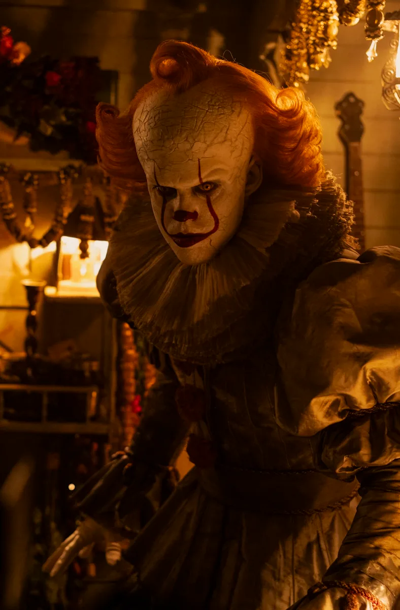 Bill Skarsgård as Pennywise in It: Welcome to Derry