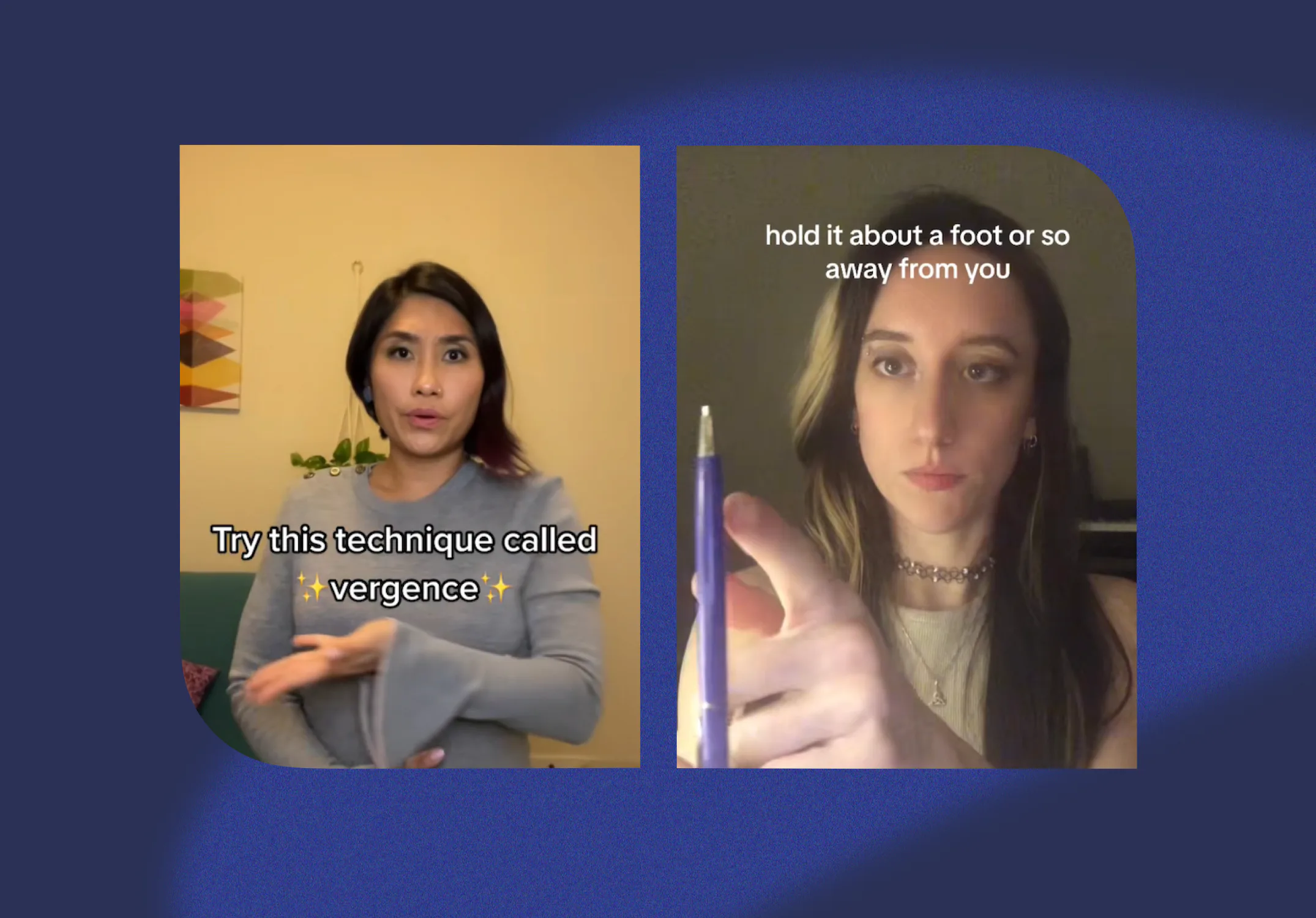 What is vergence? This simple trick can help soothe your anxiety.