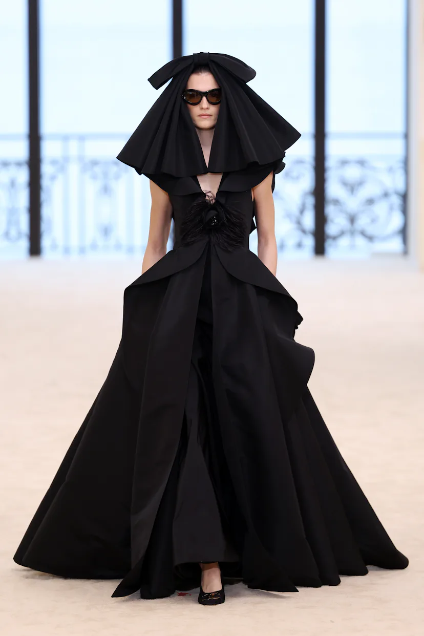 BIARRITZ, FRANCE - APRIL 28: A model walks the runway during the Chanel Cruise 2026/27 on April 28, ...