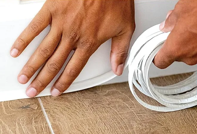 InstaTrim Flexible Trim Caulk Strip