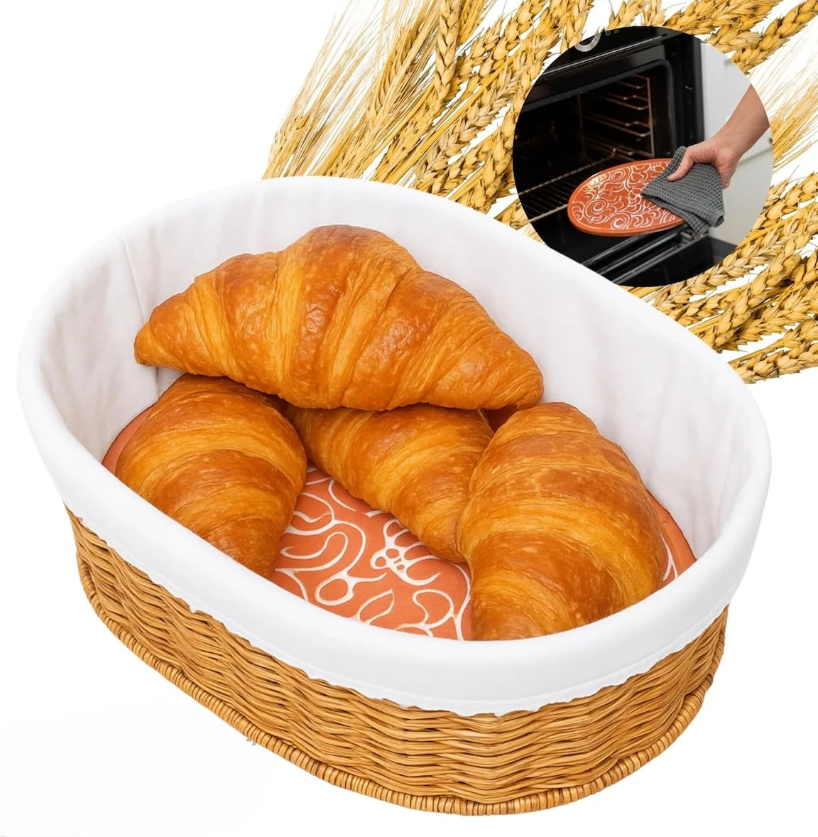 Meryotsa Rustic Bread Basket