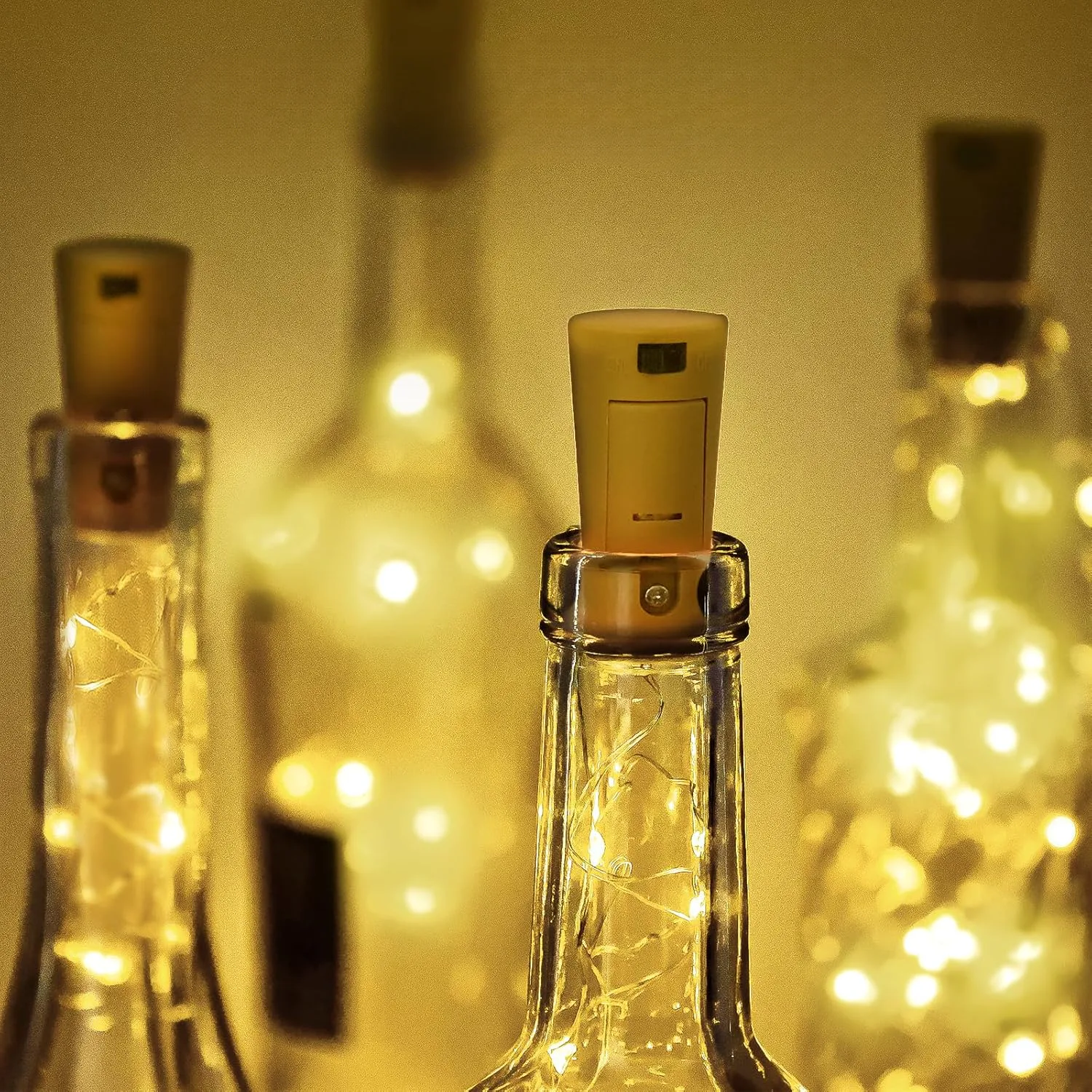 Aluan Wine Bottle Lights (10-Pack)