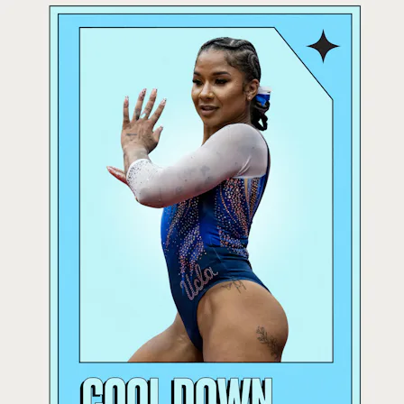 Jordan Chiles spoke about graduating from UCLA, and shouted out her favorite recovery products.