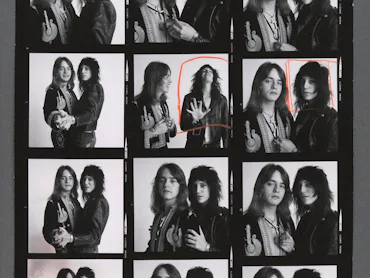 Rick Derringer and Patti Smith at 10 East 23rd Street, 1971, job 517