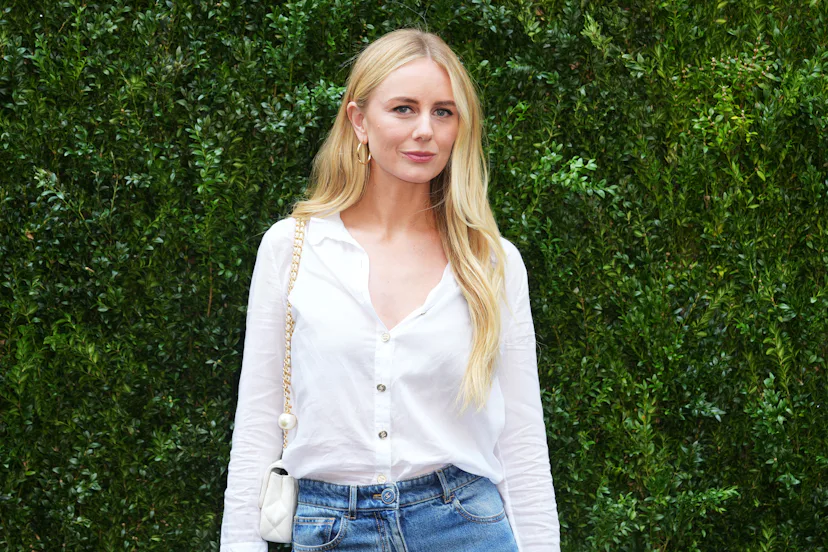 Justine Lupe at the Chanel and Tribeca luncheon to celebrate Through Her Lens: The Tribeca Chanel Wo...