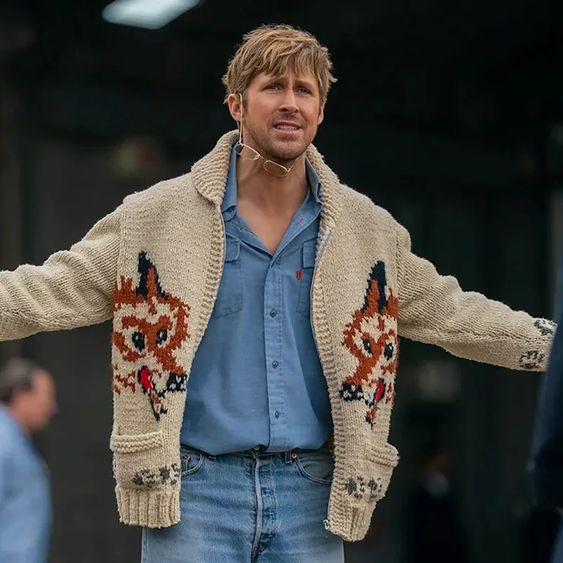 Ryan Gosling as Ryland Grace wearing THAT sweater in 'Project Hail Mary.'