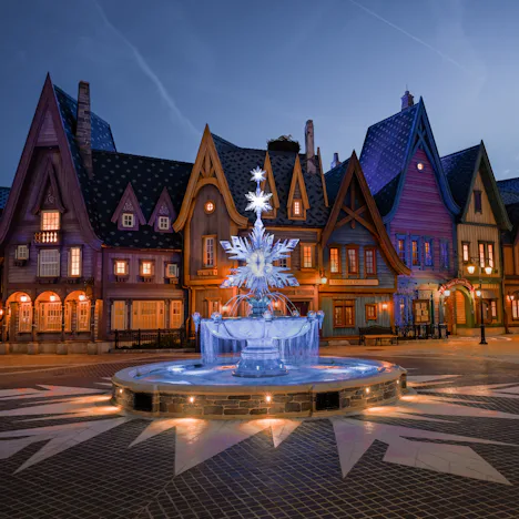 World of Frozen in Disneyland Paris.
