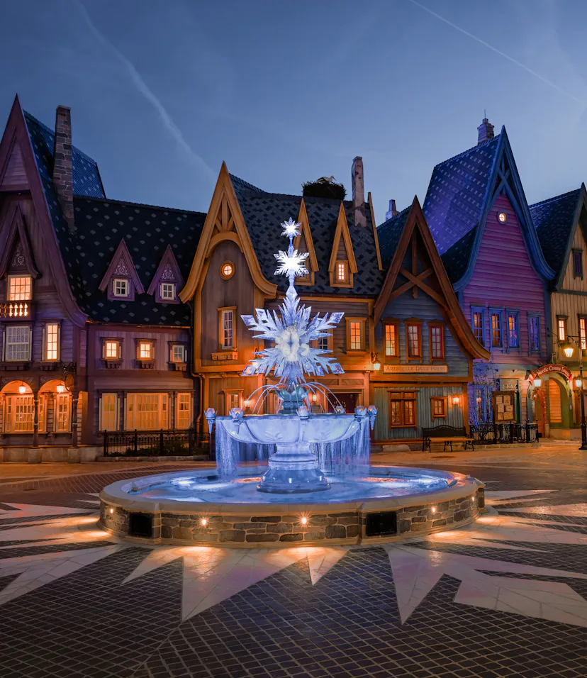 World of Frozen in Disneyland Paris.