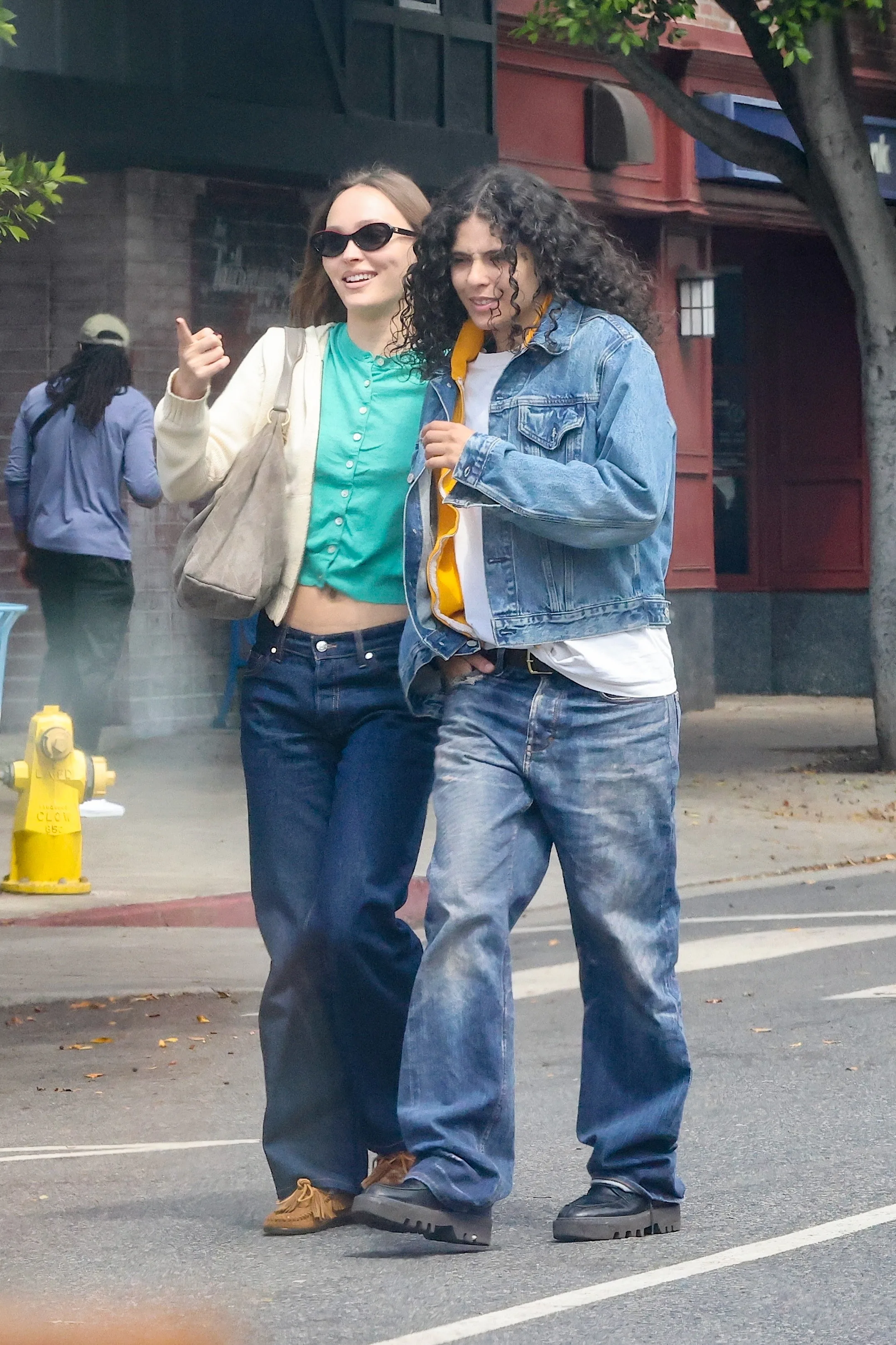 Lily-Rose Depp and 070 Shake.