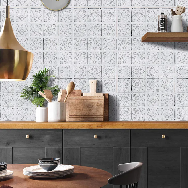 Holydecot Tin Wall Tile Backsplash