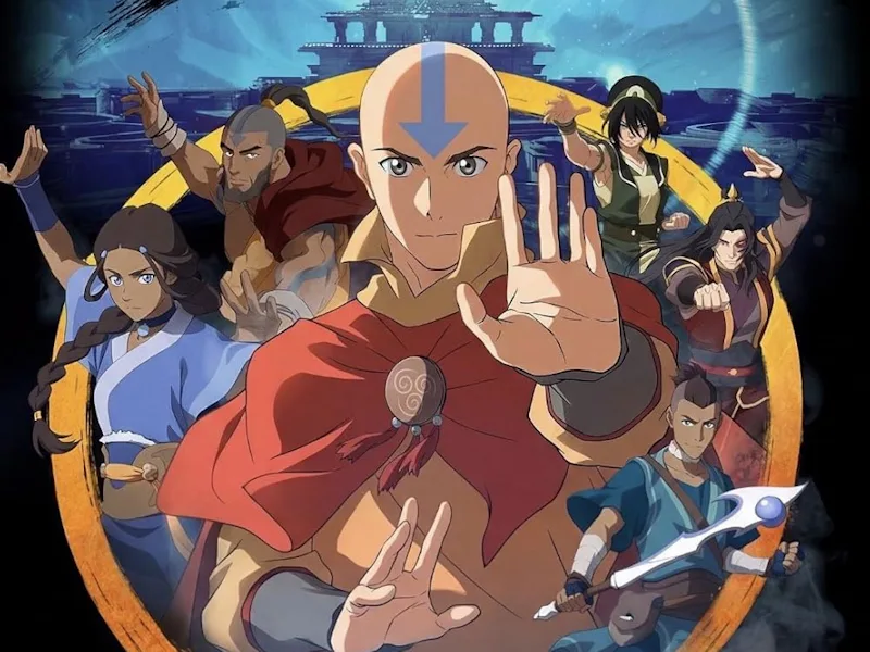 The first poster for The Legend of Aang: The Last Airbender